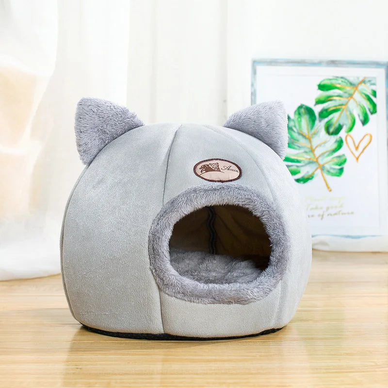 WarmTail™ Comfort Nest – Lit Intérieur Chaud pour Chats