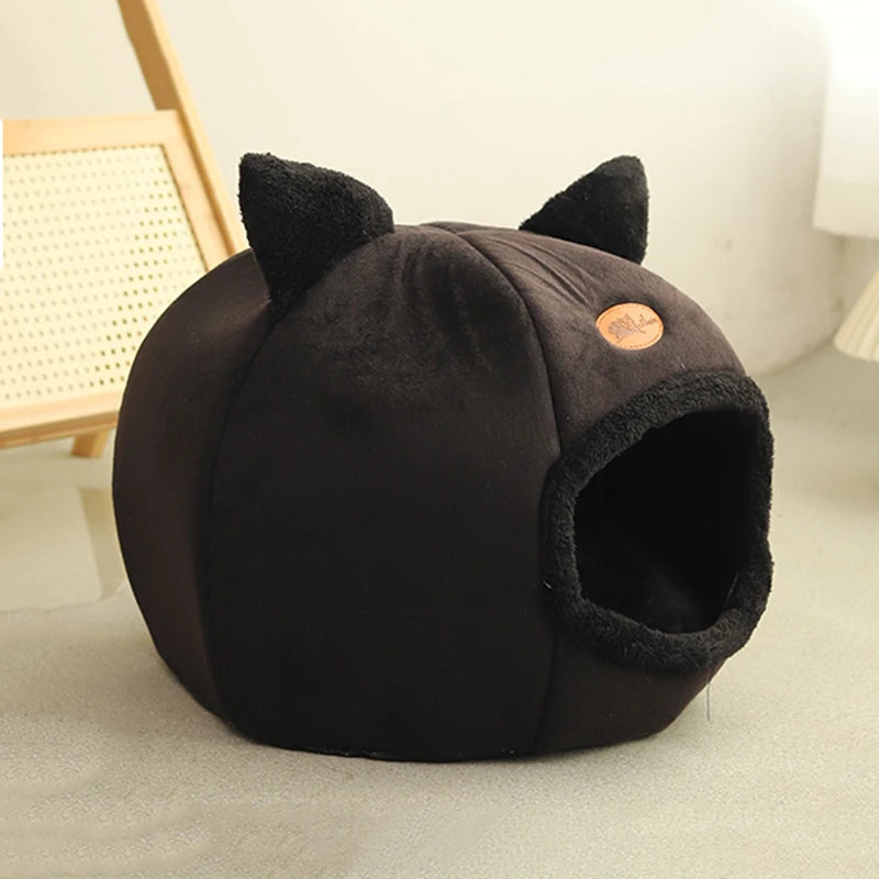 WarmTail™ Comfort Nest – Lit Intérieur Chaud pour Chats