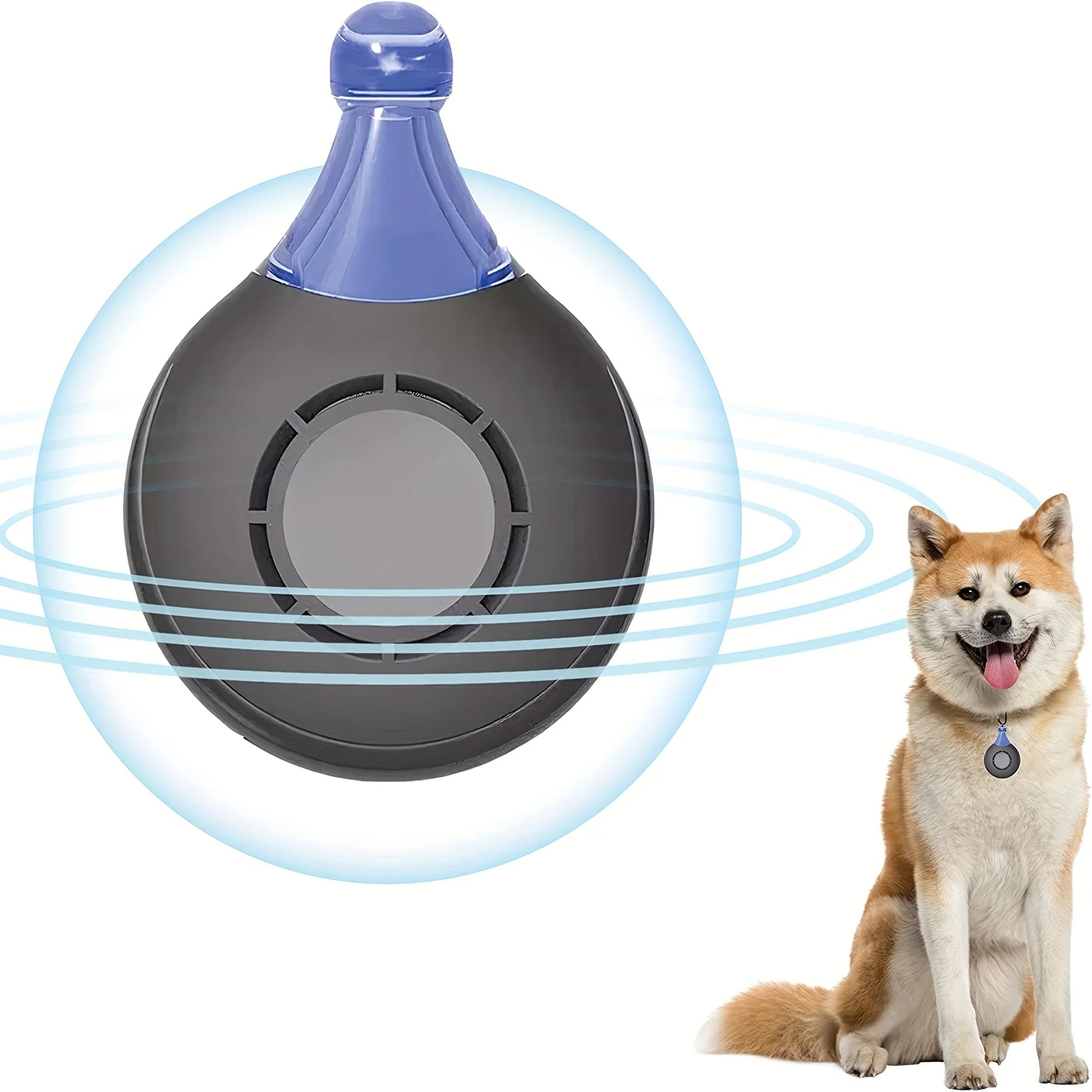 Ultrasonic Pet Repeller – Anti-Puces, Tiques, Moustiques et Insectes pour Chats & Chiens